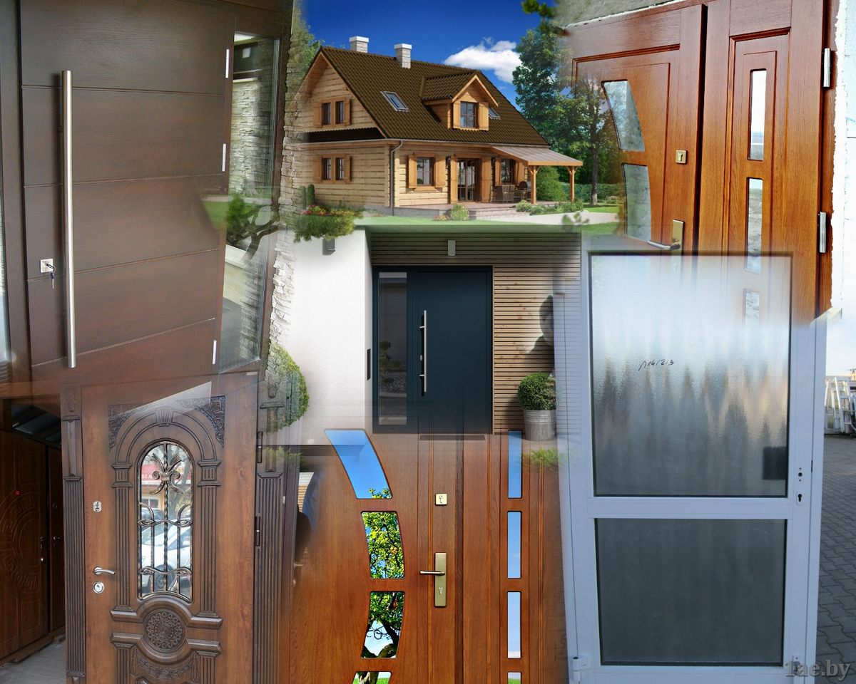 Современные входные двери для частного дома – из каких материалов они могут быть изготовлены